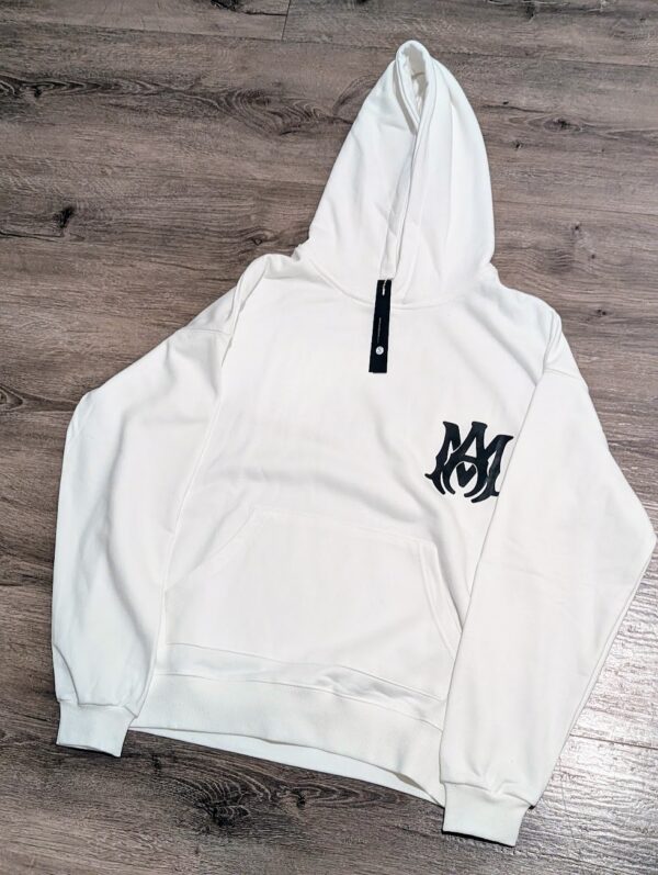 MA Logo Hoodie White