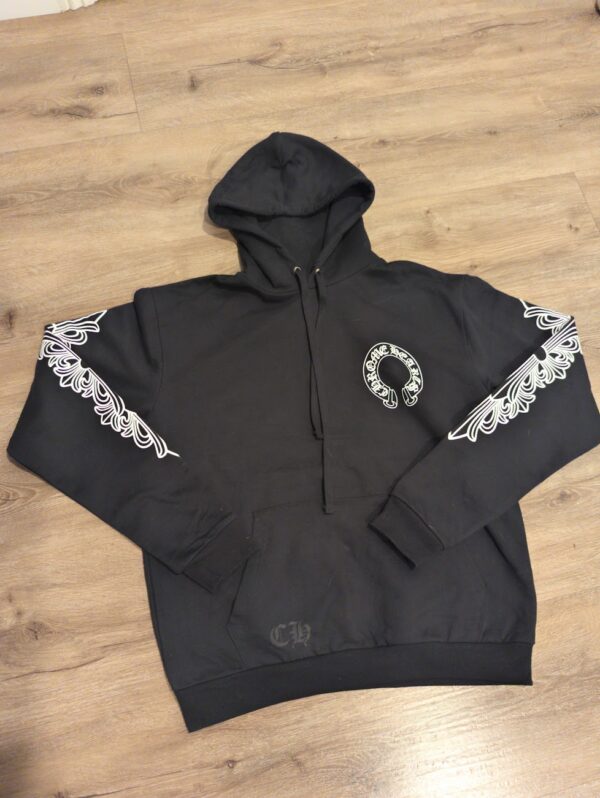 CH Horseshoe Hoodie Black