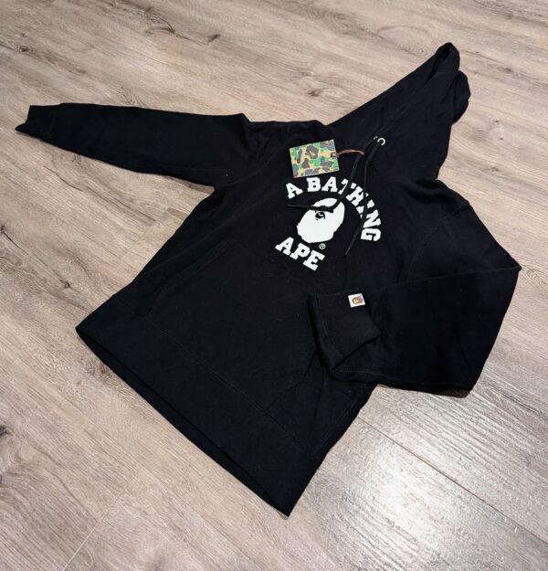 BA College Pullover Hoodie Black